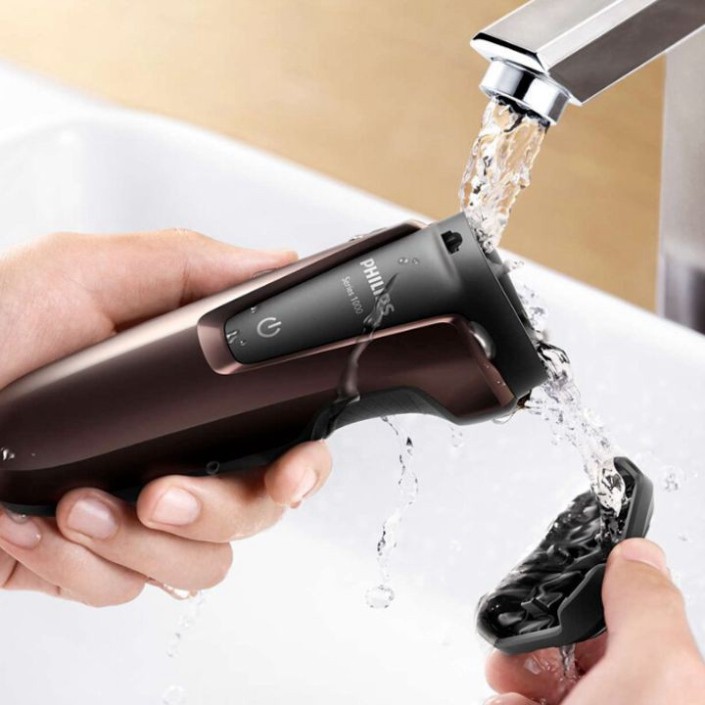 Sản Phẩm Máy cạo râu thương hiệu cao cấp thương hiệu Philips S1060, đầu cạp chống nước, thích hợp cạo khô và ướt (bảo hà