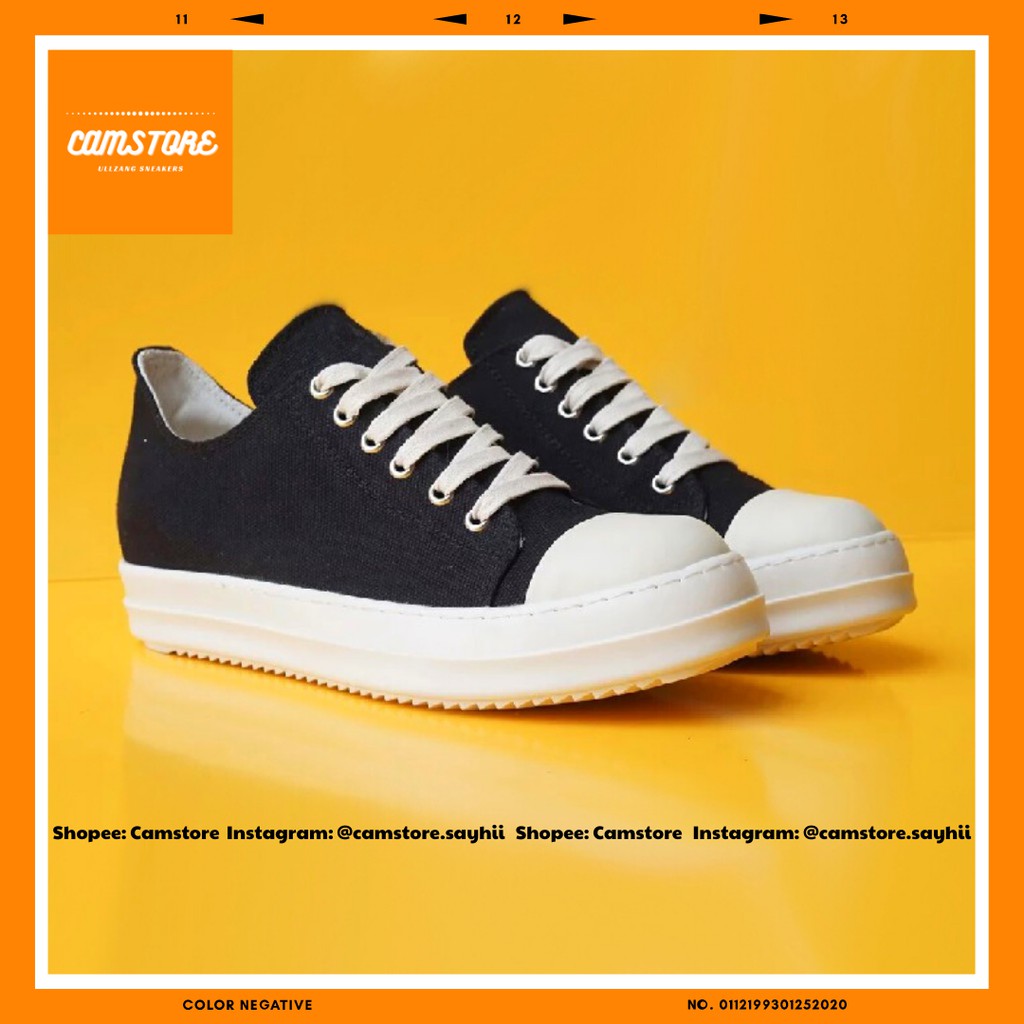 Giày thể thao Sneaker Ramones Low R.O đế thơm vani full Bill full Box
