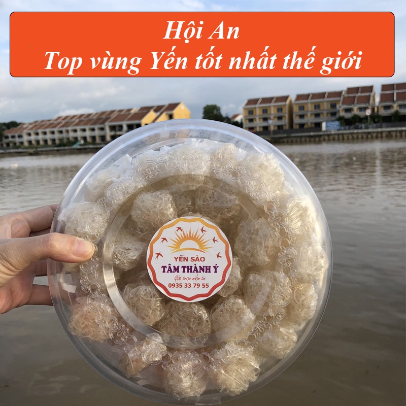 Yến xào tinh chế cao cấp nguyên chất baby mini xuất xứ Hội An-Top vùng yến tốt nhất thế giới ~2.2 g mix vị tặng kèm