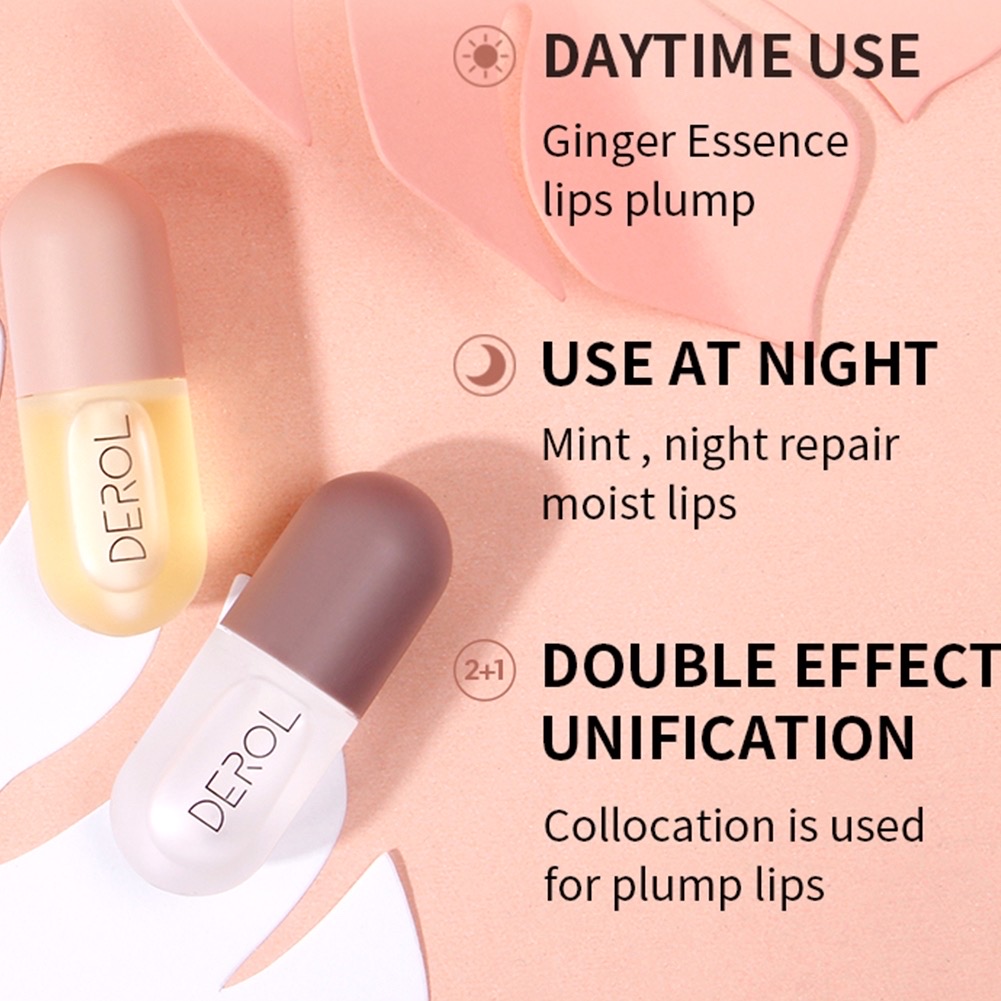 [Hàng mới về] Set 2 Son Bóng Dưỡng Ẩm Trong Suốt Derol