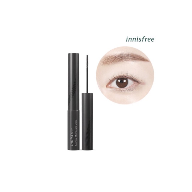 (Date 06/2022 - Mẫu Mới 2019) Mascara Tự Nhiên Innisfree Skinny cara