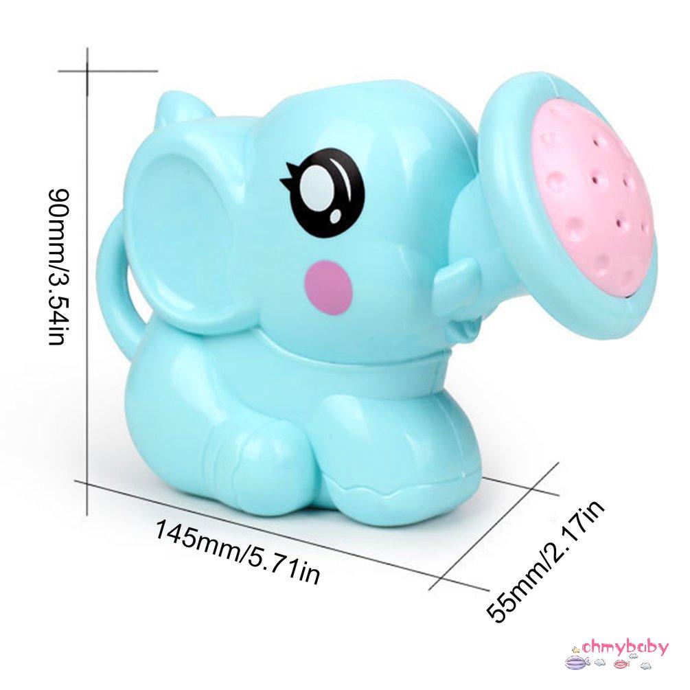 【OMB】 Bathing Toys Elephant Shower Cartoon Shower Comfortable Grip Sprinkle Toys