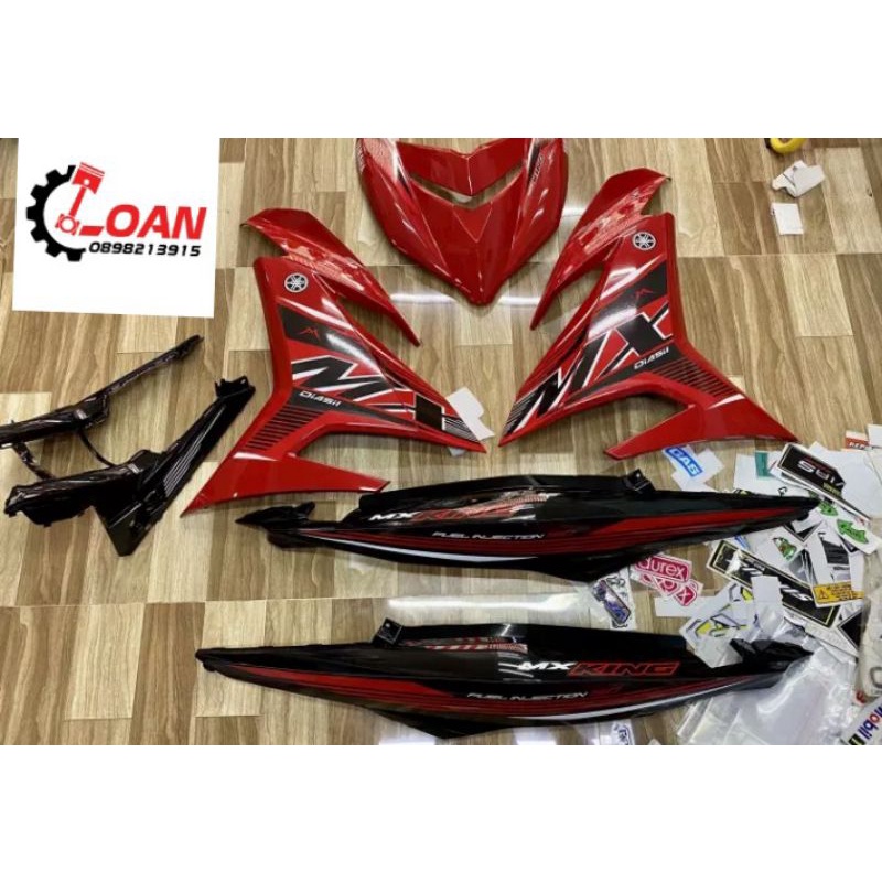 DÀN ÁO, VO NHỰA EXCITER 150 9 MÓN LUÔN TEM ZIN CHÍNH HÃNG YAMAHA _ SHOP PHỤ TÙNG HONDA