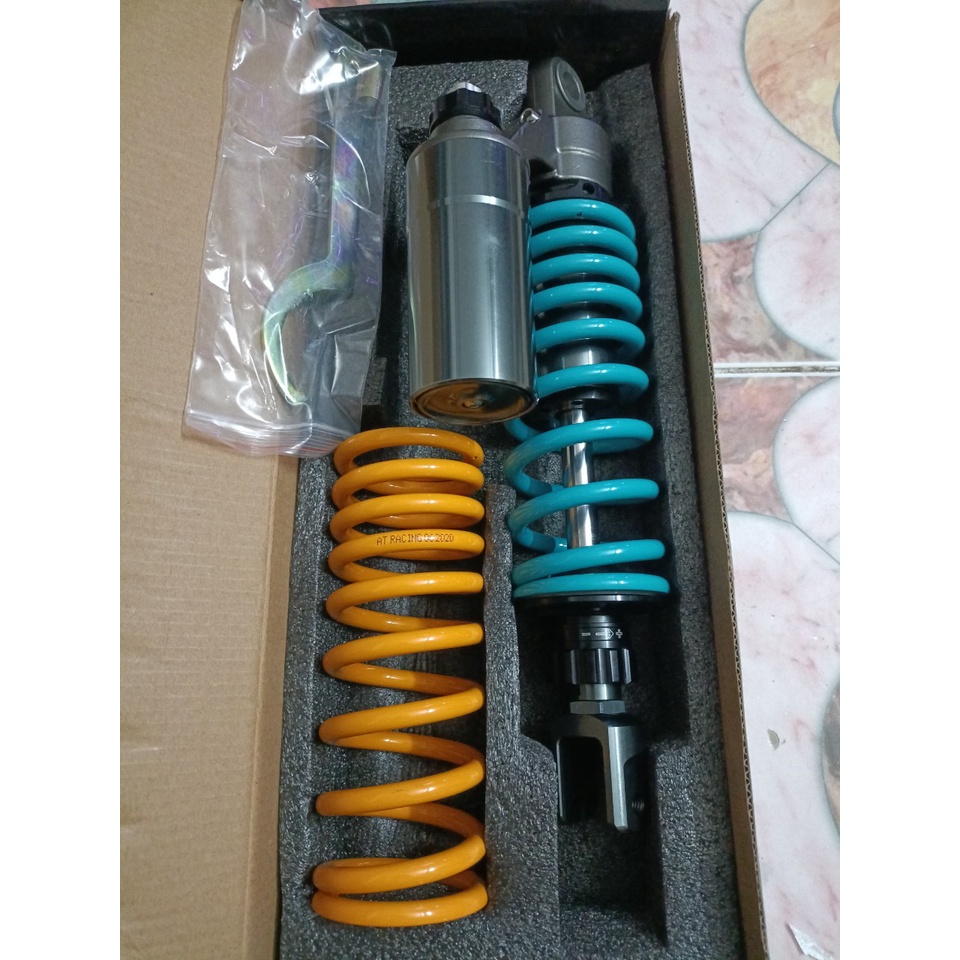 Phuộc sau xe Vario nitron tặng kèm lò xo vàng có tăng chỉnh