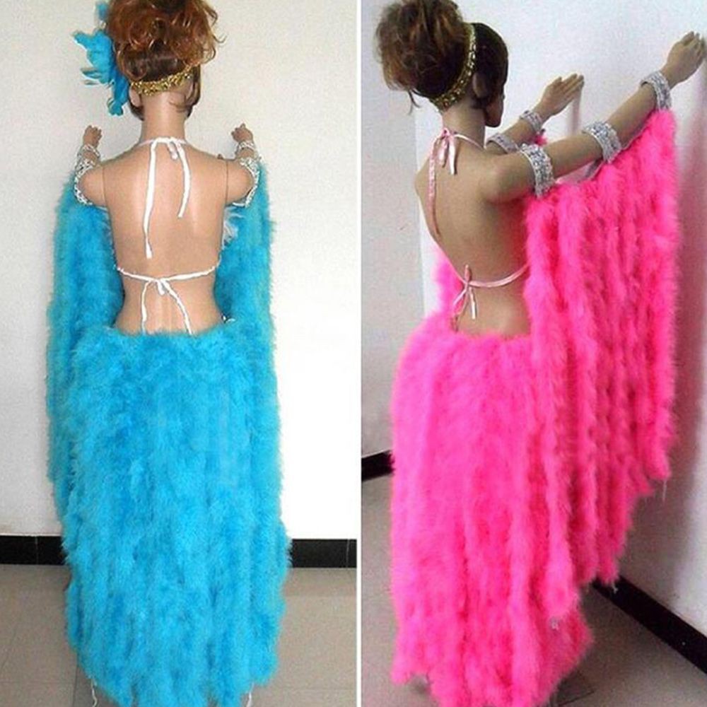 2m lông vũ trang trí tiệc tùng trang phục đa dụng