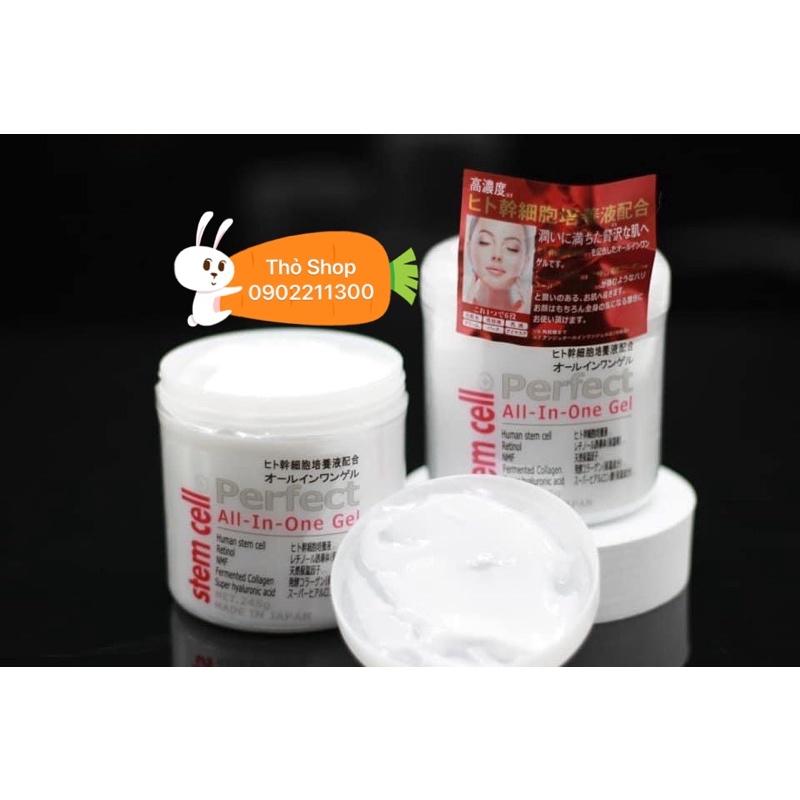 GEL DƯỠNG DA TẾ BÀO GỐC CHỐNG LÃO HÓA Stem cell Perfect All in one 245g (Nhật Bản)