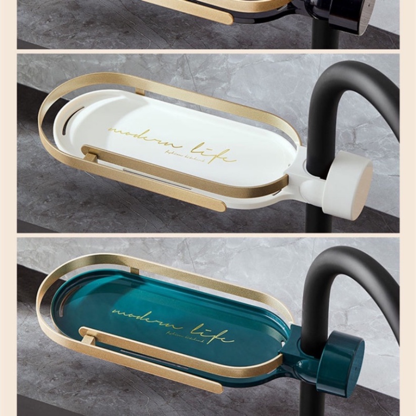 Giá Đỡ Bọt Biển Rửa Chén 21CM Có Thể Điều Chỉnh Sắp Xếp Gọn Gàng Cho Nhà Bếp Nhà Tắm