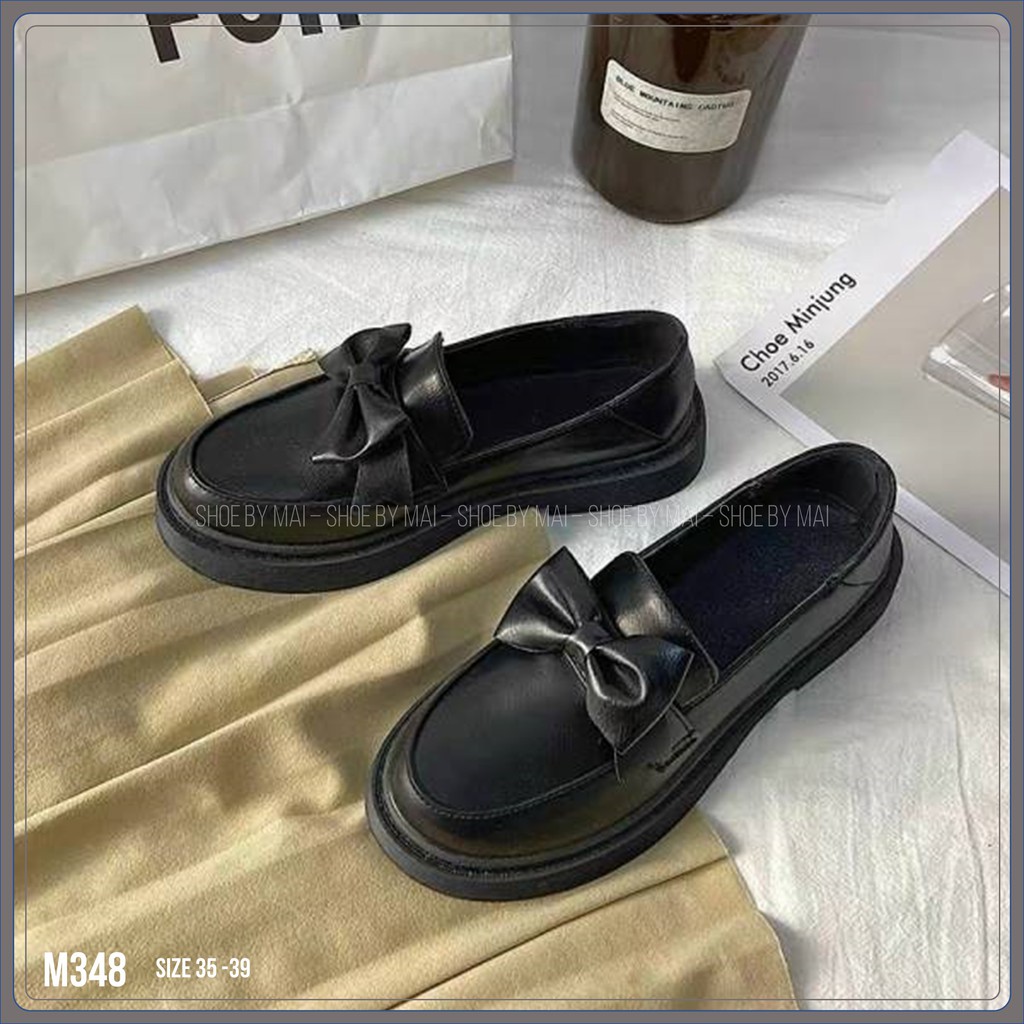Giày lười nữ, giày nữ cá tính M348 SHOEBYMAI