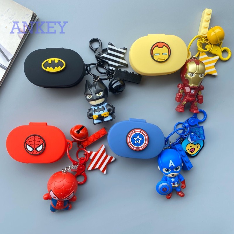 Mi True wireless Earbuds Basic 2 / S / Xiaomi AirDots Vỏ bảo vệ hộp sạc tai nghe bluetooth không dây phong cách Marvel