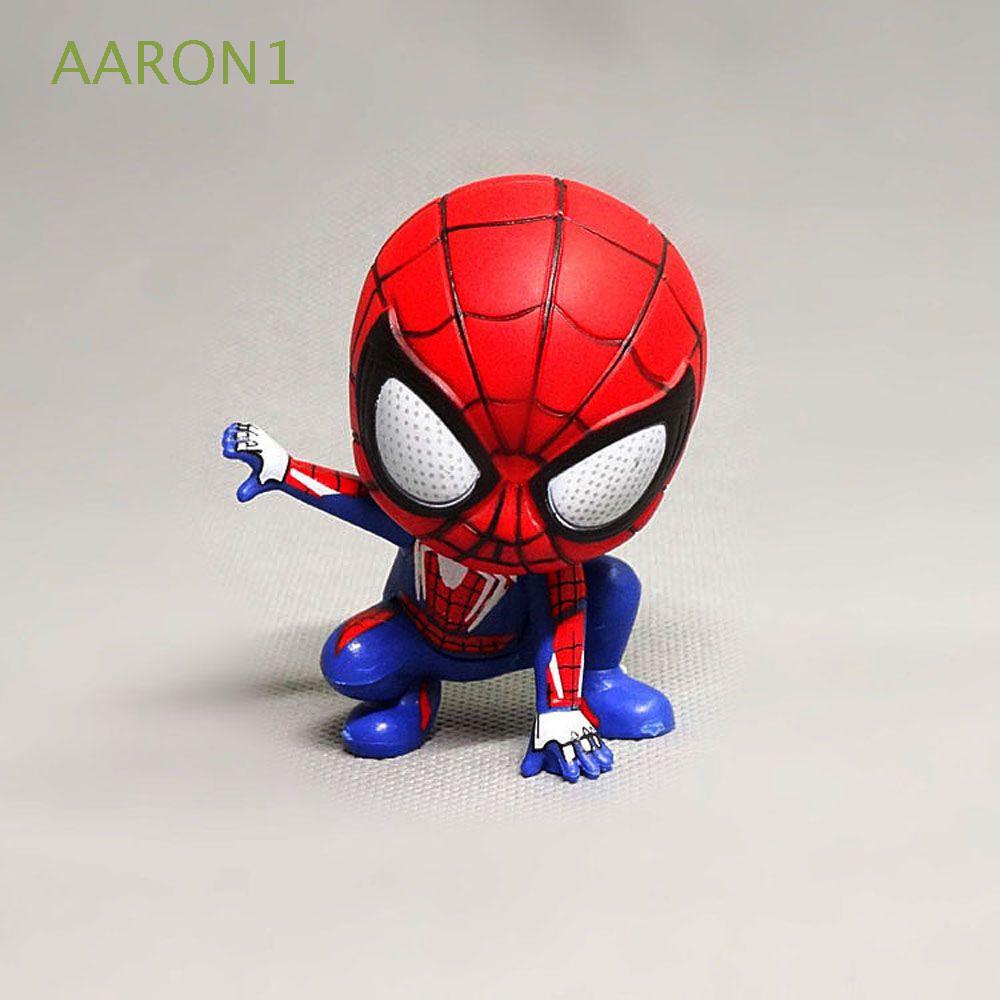 Mô hình nhân vật người nhện 8cm trong Marvel dùng để trang trí bàn