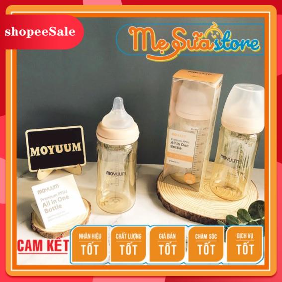 💖💖Bình Sữa MOYUM HÀN QUỐC Cao Cấp - 170ml/270ml - Núm Ti Mềm Mại💖CHÍNH HÃNG💖
