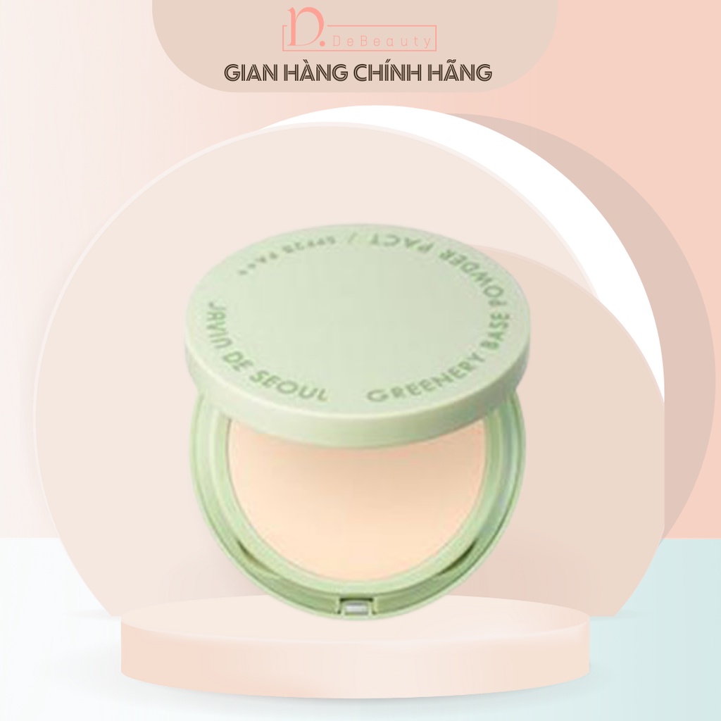 Phấn phủ Greenery xanh Javin De Seoul - Hàn Quốc