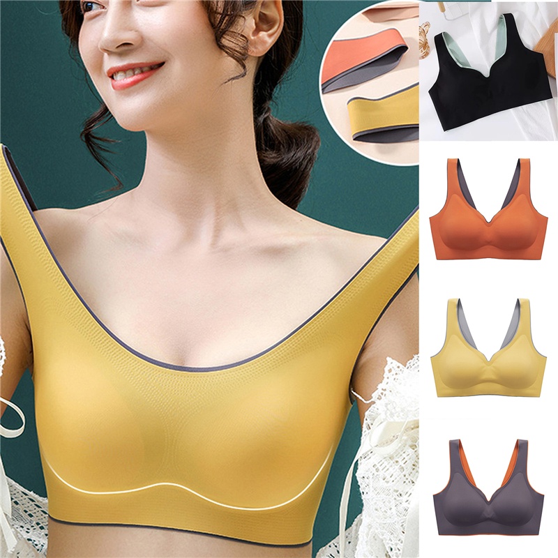 Áo Lót Thời Trang Không Gọng Xinh Xắn Cho Nữ
