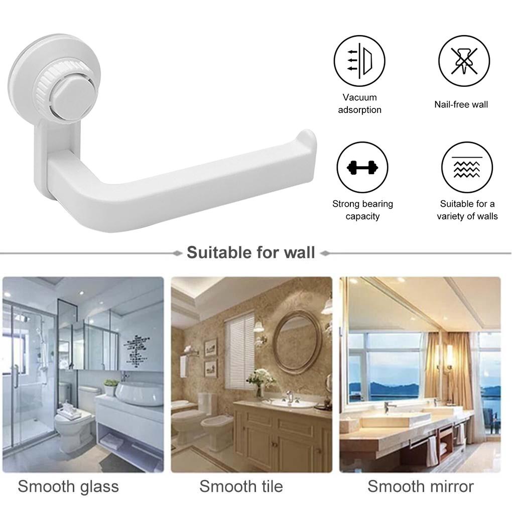 Giá Đỡ Khăn Giấy Cuộn Gắn Tường Tháo Được Tiện Lợi