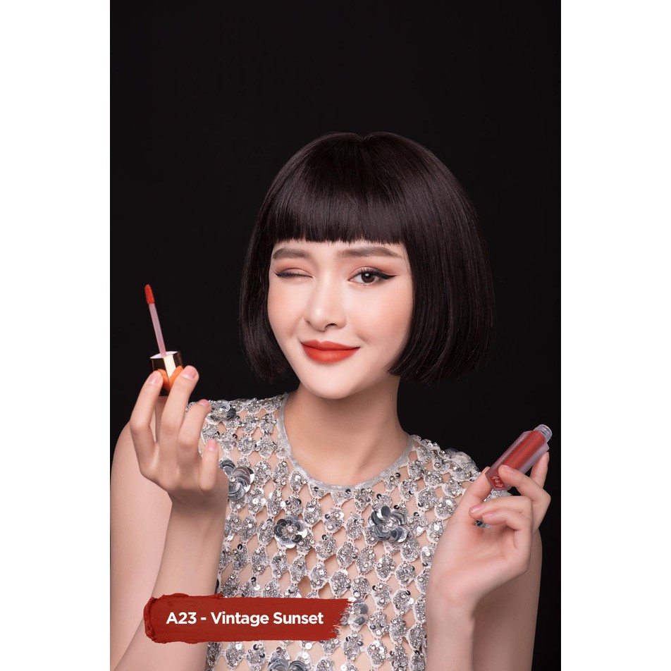 CAM KẾT CHUẨN AUTH- #A23 #A24 #A25 #A26 #A27 Son kem Black Rouge Ver 5