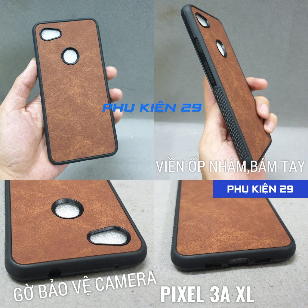 [Google Pixel 3/ 3XL/ 3 XL/3A/3A XL] Ốp lưng chống sốc vân da Viseon