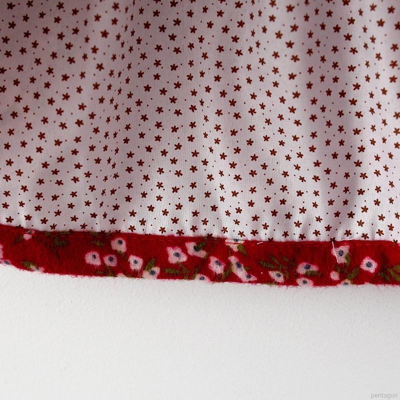 đầm công chúa Công Chúa Tay Dài Hoạ Tiết Hoa Phong Cách Hàn Quốc Cho Bé Gái