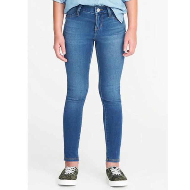 Quần Jeans thun bé gái