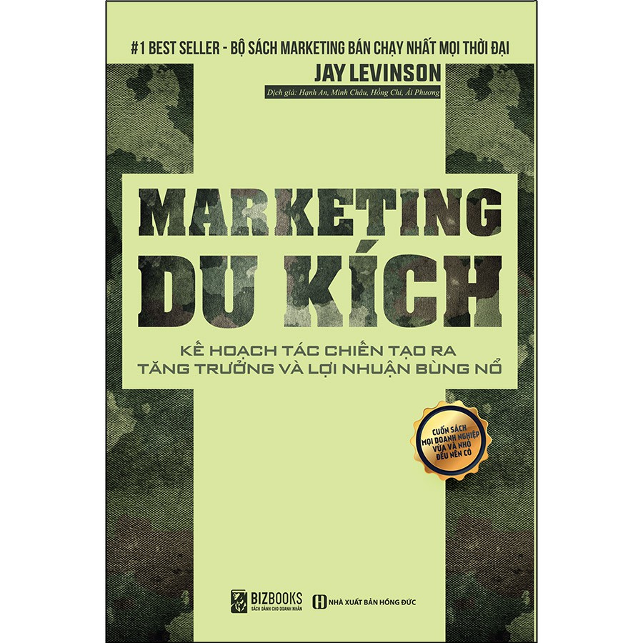 Sách - Marketing Du Kích: Kế Hoạch Tác Chiến Tạo Ra Tăng Trưởng Bùng Nổ Lợi Nhuận