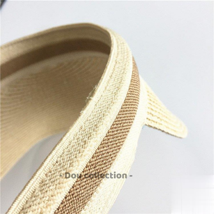 [Nowship2h] Nón Cói Mũ Nửa Đầu Thời Trang Nữ Đi Biển - Mã NC012