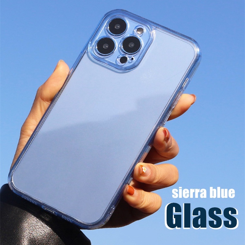 Ốp Điện Thoại Kính Cường Lực Trong Suốt Chống Sốc Cho iPhone 11 Pro MAX 12 13 Pro MAX 13 mini