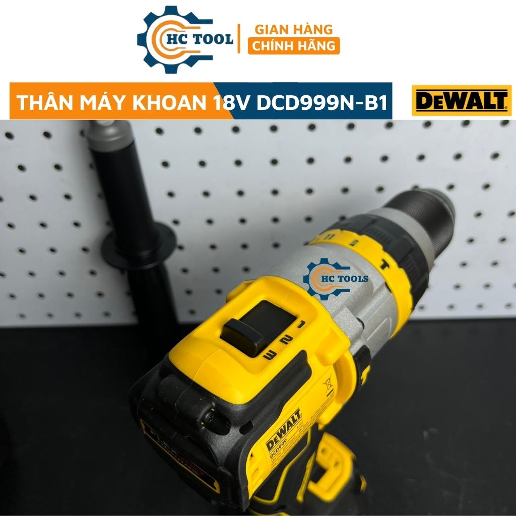 Thân máy khoan pin DEWALT DCD999N động lực 3 chức năng 20V Max FlexVolt Advantage - Chính hãng |HÙNG CƯỜNG TOOLS