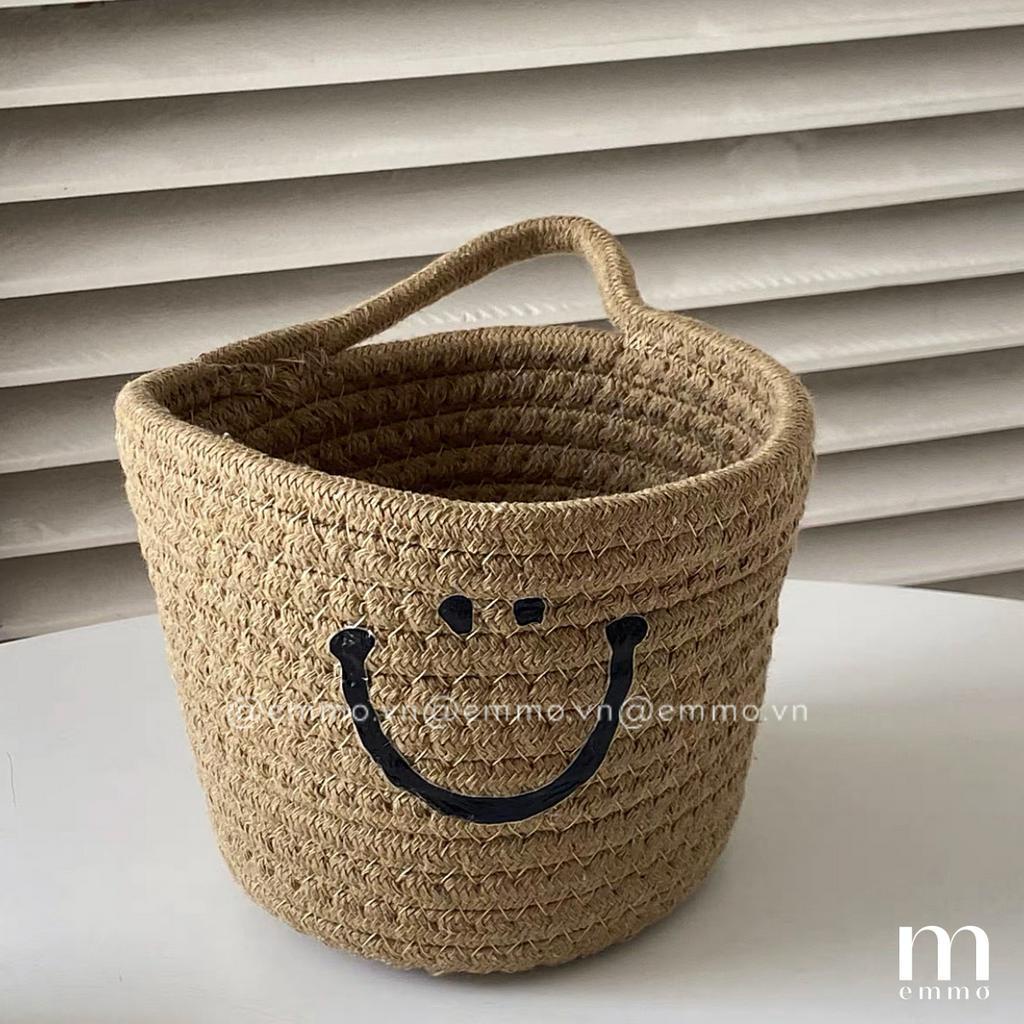 GIỎ ĐỰNG ĐA NĂNG CHẤT LIỆU COTTON EMMO BORNEO
