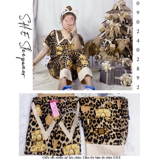 Bộ lụa mango cộc dài