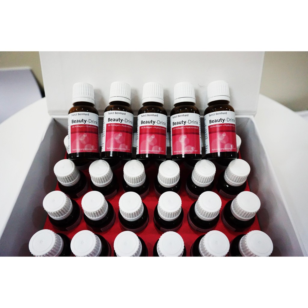 Combo Collagen uống Beauty Drink  da căng mịn, phục hồi tóc và móng [ Chính hãng Sanct Bernhard - CHLB Đức] | Thế Giới Skin Care
