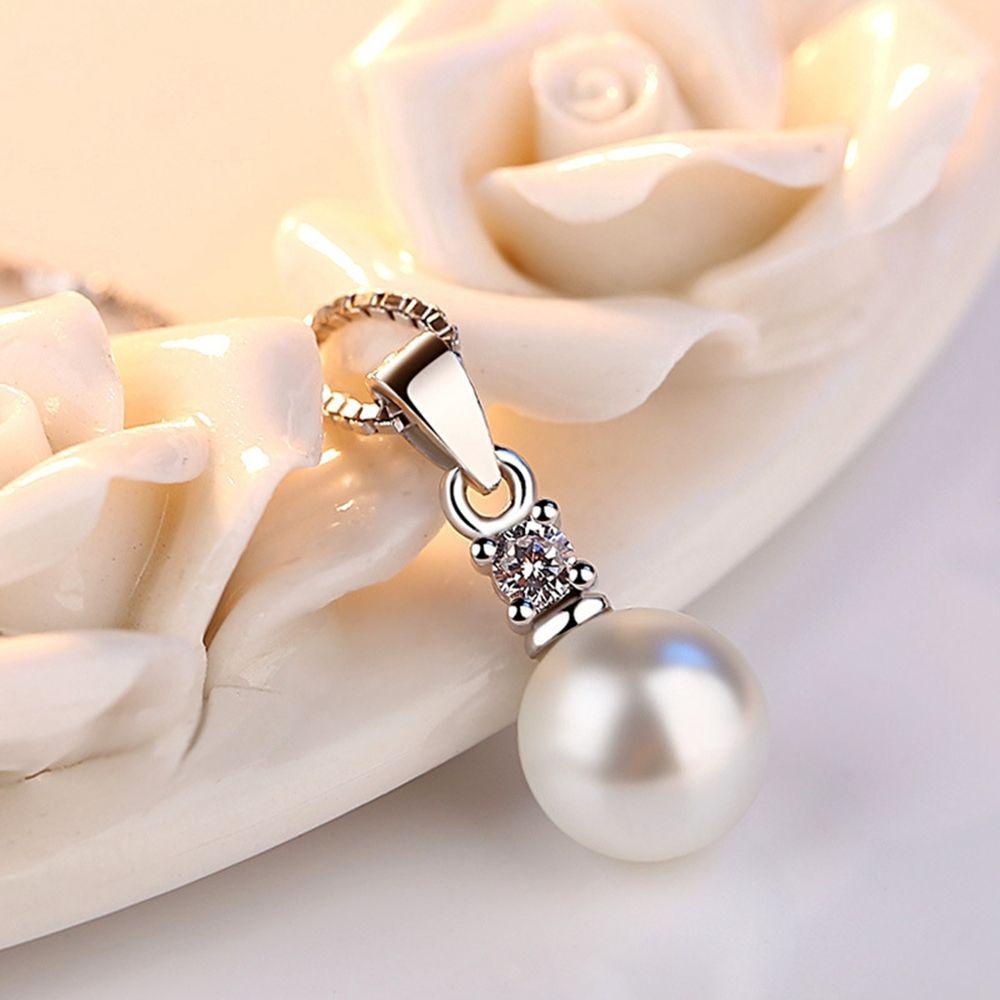 Osier1 Mặt Dây Chuyền Ngọc Trai Thời Trang Cho Nam Và Nữ|Mặt Dây Chuyền Dát Đá Nhiều Màu Sắc Xinh Xắn