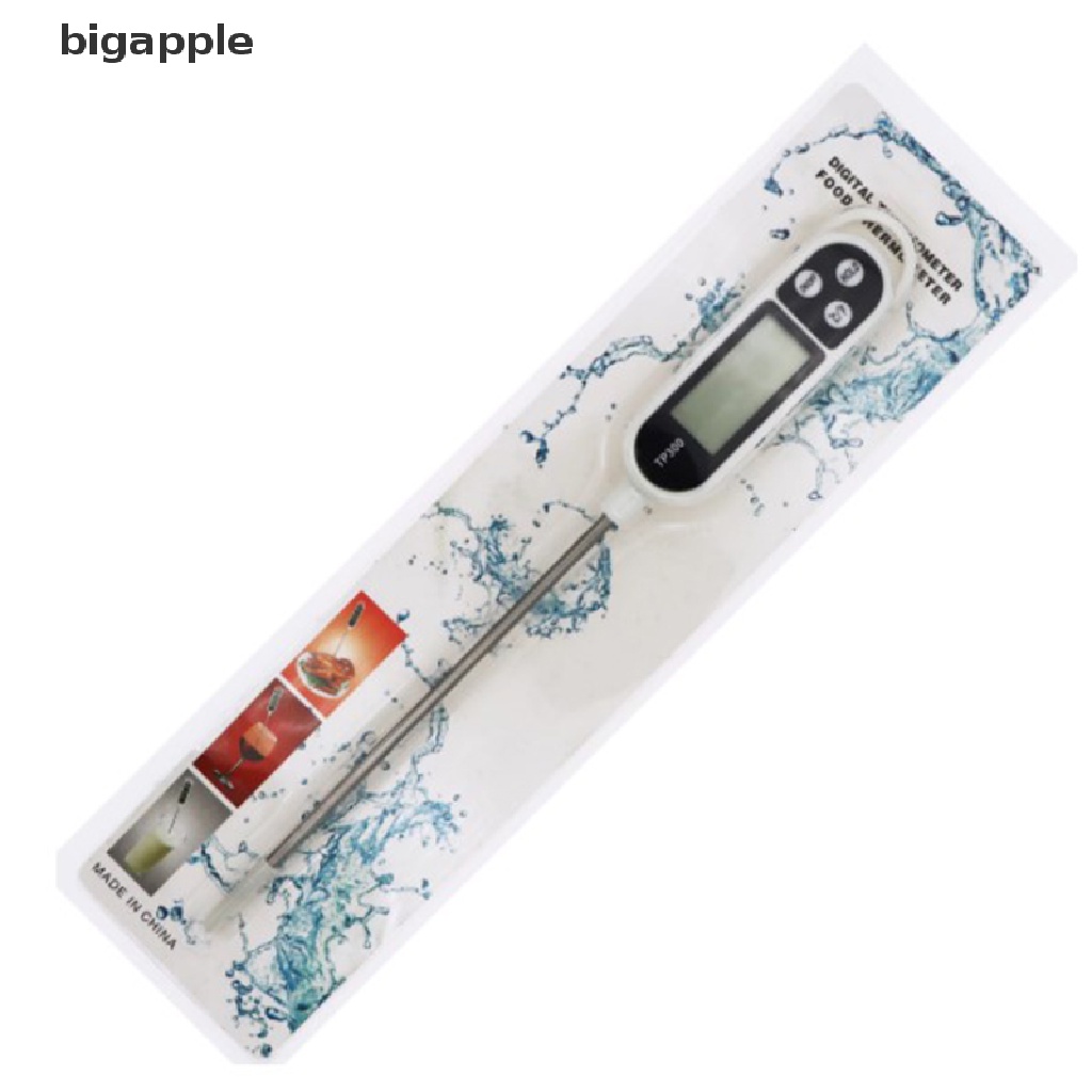 bigapple 1pc Meat Thermometer Digital BBQ Thermometer Electronic Cooking Food  RDG