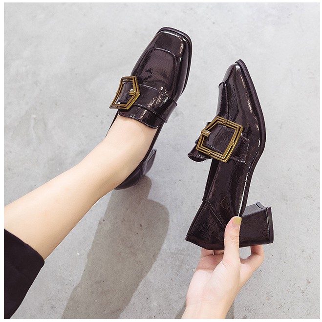 Giày da cao gót 4.5cm [VIDEO +ẢNH THẬT] | BigBuy360 - bigbuy360.vn