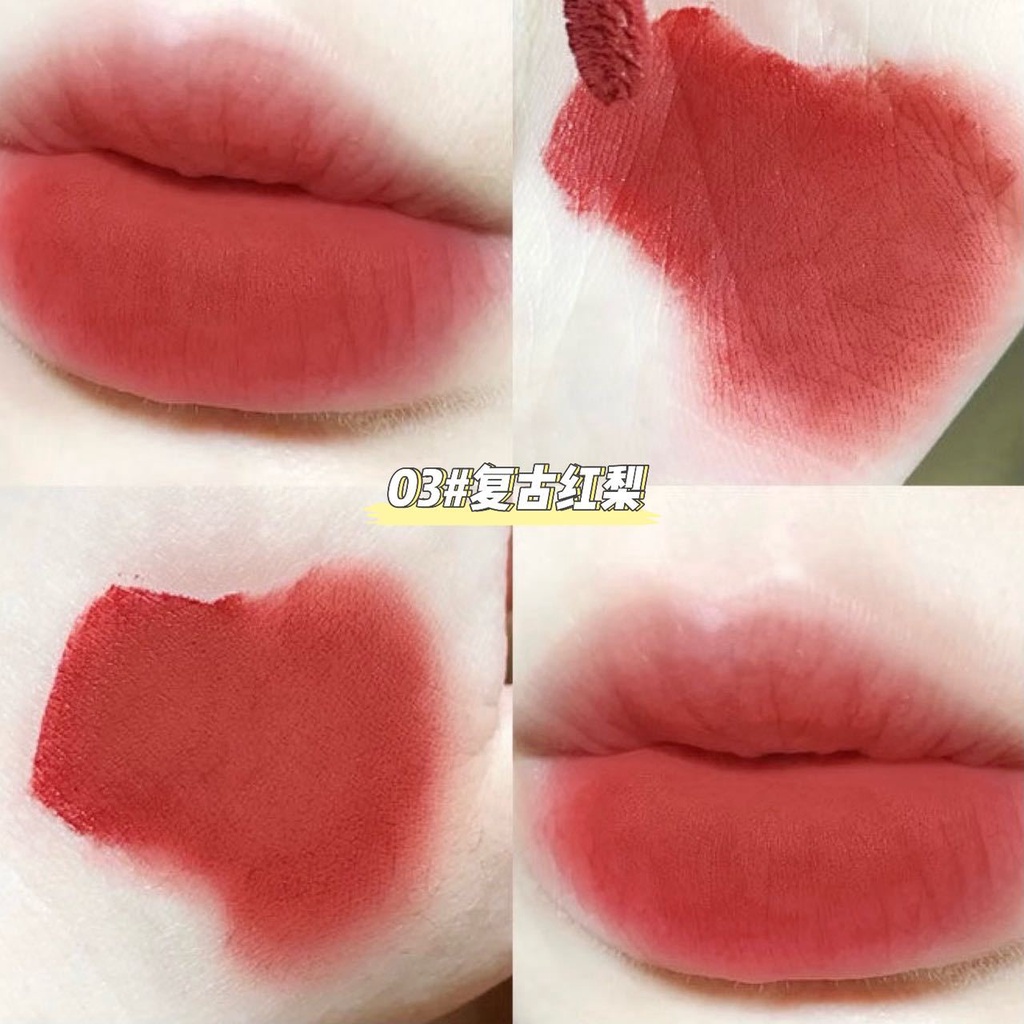 Set 4 Son Môi Von Gee Chất Son Nhung Mịn Màu Đẹp Cá Tính