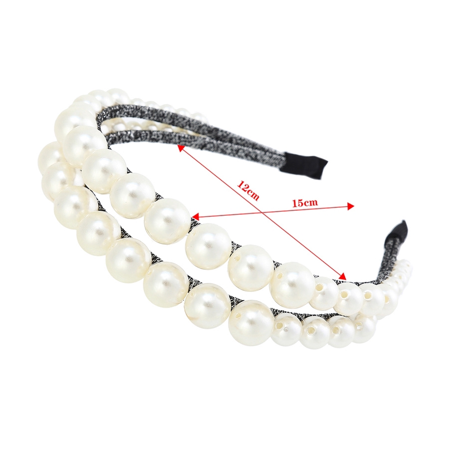 Băng đô đính hạt ngọc trai sang trọng thời trang cho cô dâu