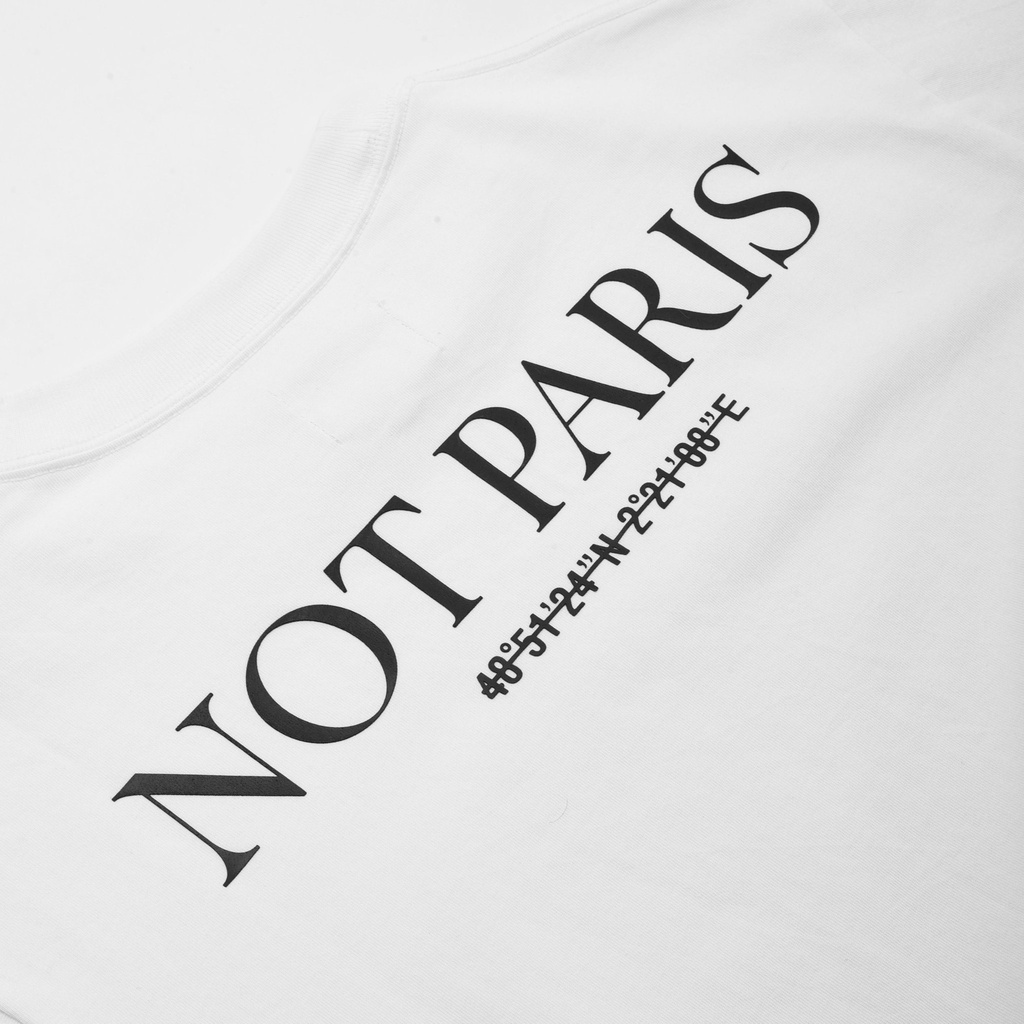 Áo Thun PRIVATE Not Paris - Trắng