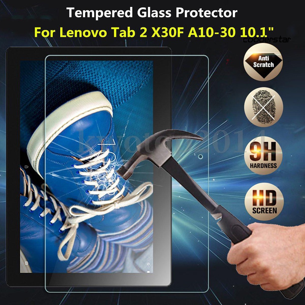  COOD-com Tempered Glass Screen Protector Film for Lenovo Tab 2 X30F A10-30 10.1 Inch