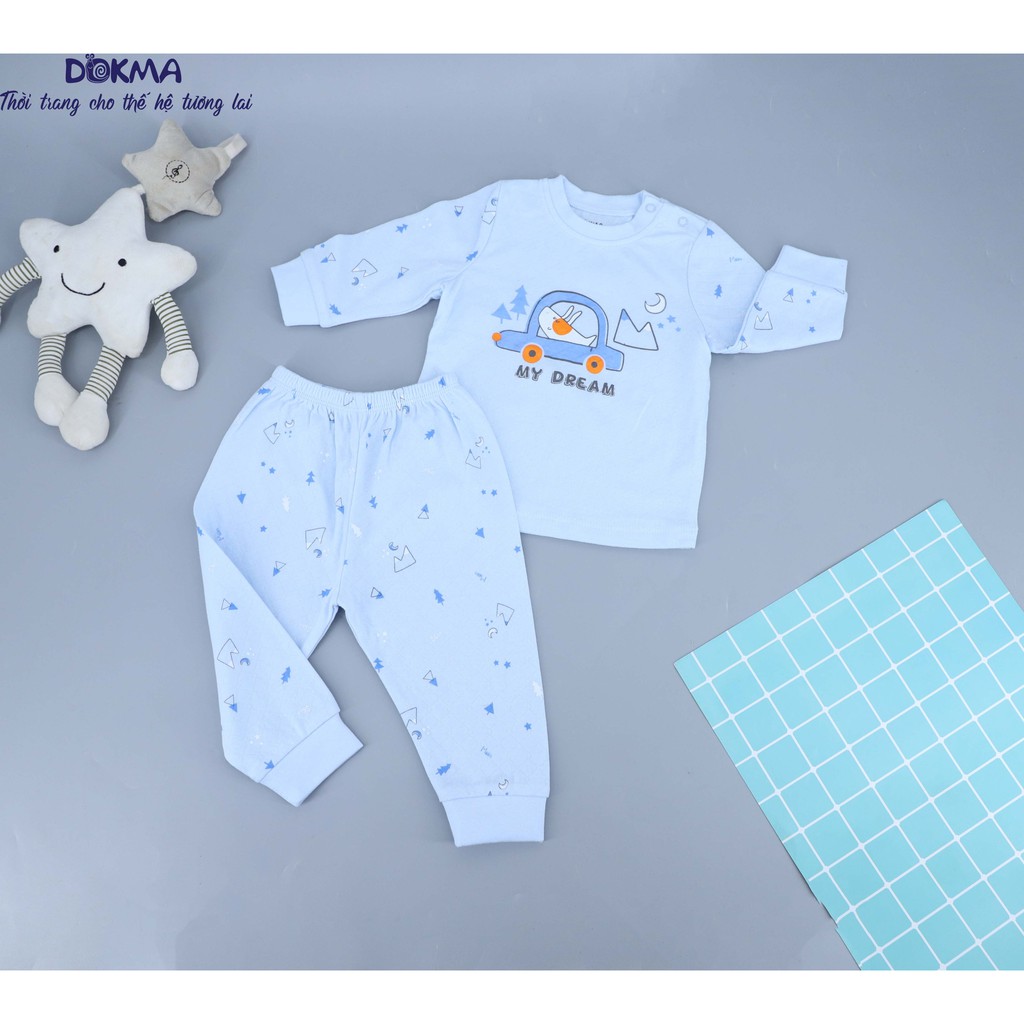 DB569 Bộ quần áo cài vai Dokma (6-18m)