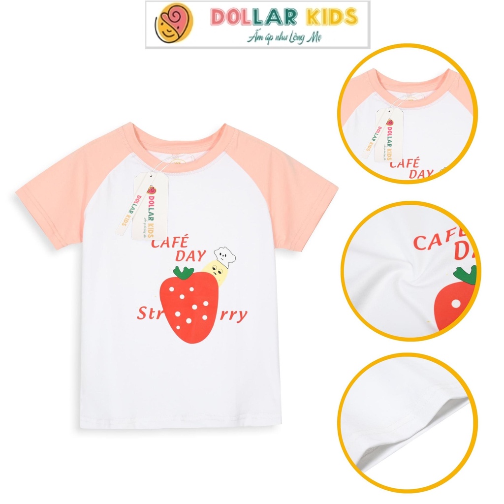 Áo Thun Cho Bé 100%Cotton Dollarkids Từ 10Kg Đến Size Đại