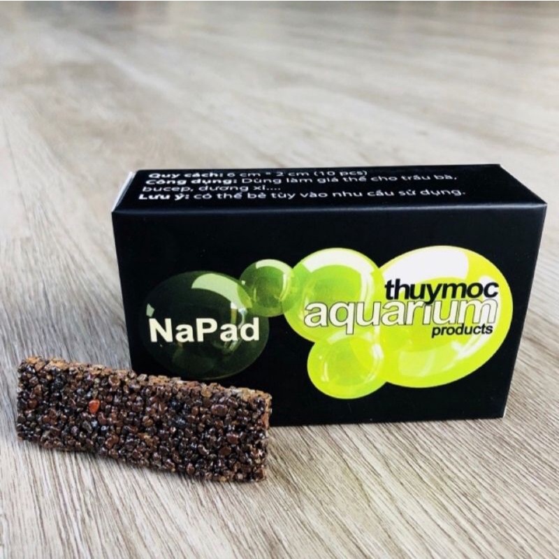 Giá Thể Trồng Cây Thủy Sinh Thủy Mộc Napad New - Hộp 10 Miếng