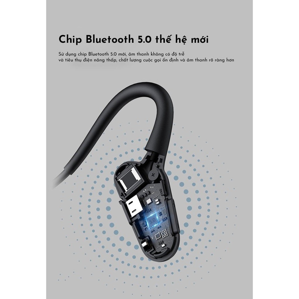 Tai nghe nhét tai Bluetooth cho người tập thể dục thể thao chống nước dẫn truyền xương Loca Z2