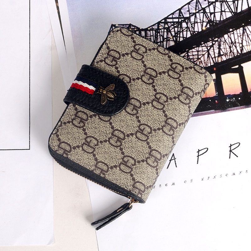 Ví nữ ngắn mini cầm tay nhỏ gọn cute dễ thương nhiều ngăn đẹp thời trang Hàn Quốc giá rẻ cao cấp JOLITA VN20