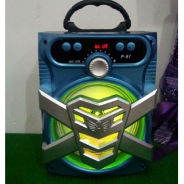 Loa mini hát karaoke hay tặng mic có dây model p87/p88/p89