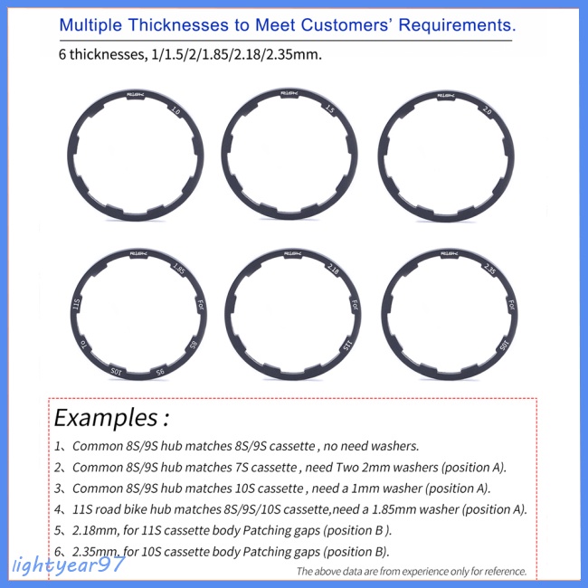 Líp Xe Đạp Leo Núi Bằng Hợp Kim Nhôm 10s 11s Chất Lượng Cao