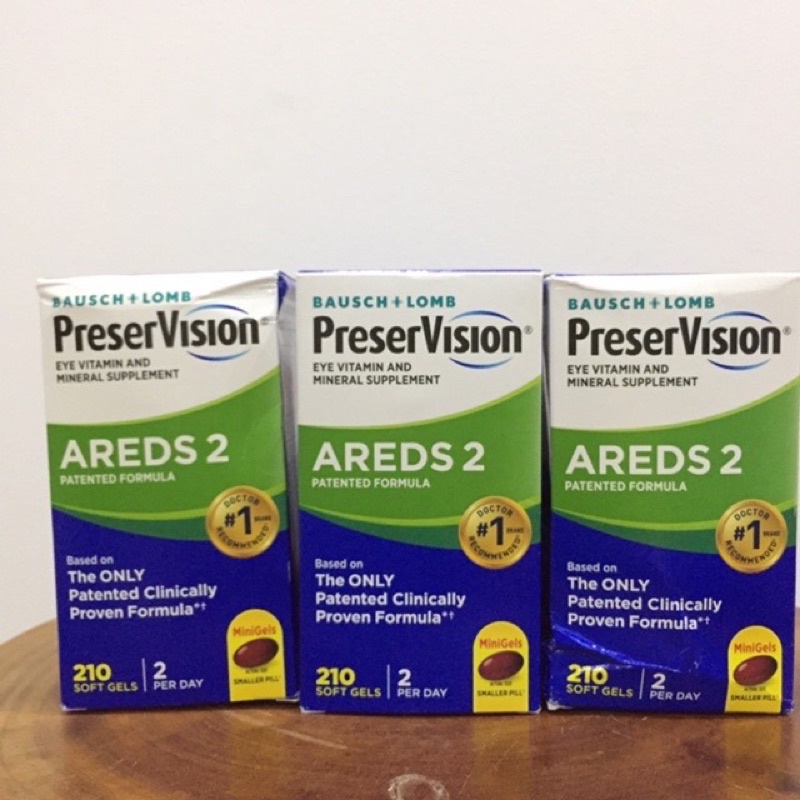 👀 VIÊN UỐNG BỔ MẮT PRESERVISION AREDS 2 PATENTED FORMULA -