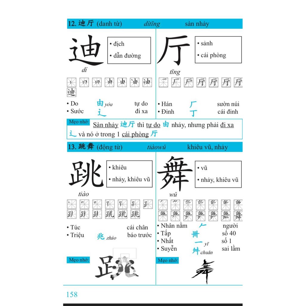 Sách - Combo: Siêu trí nhớ chữ Hán tập 01 (In màu, có Audio nghe) + Sổ tay 7 Bước đàm phán thương mại + DVD quà tặng
