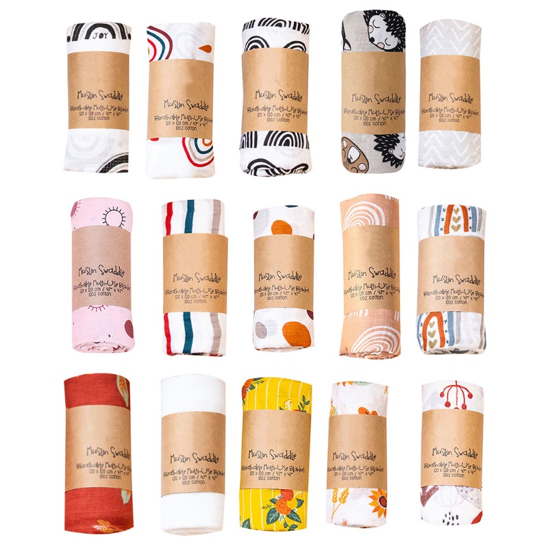 Chăn Quấn Mềm Mại Dành Cho Bé Sơ Sinh