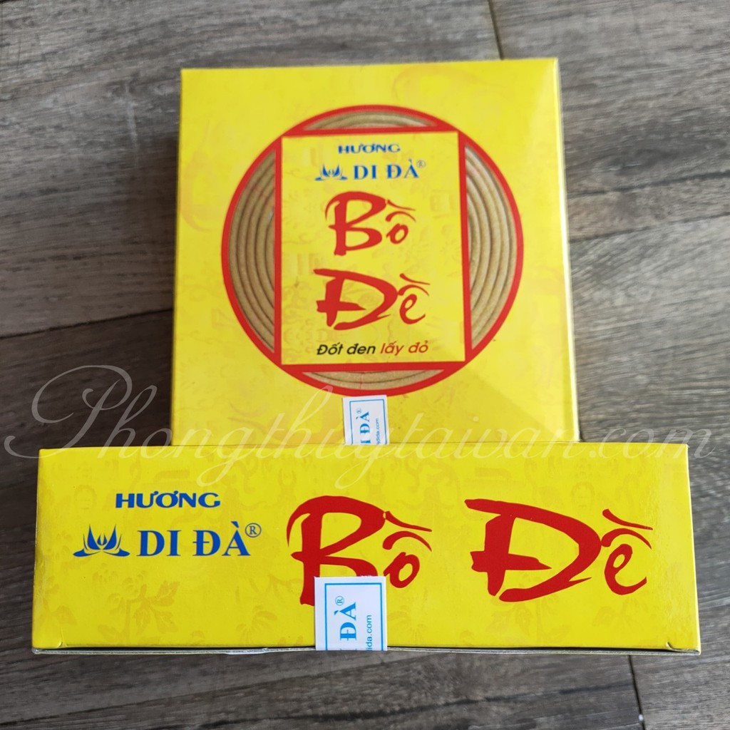 Nhang vòng 1 ngày Bồ Đề 10 vòng/HỘP24h không độc hại) trầm Bắc