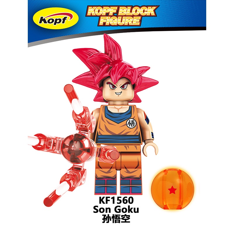 Đồ Chơi Lắp Ráp Các Mẫu Nhân Vật Trong Truyện 7 Viên Ngọc Rồng Sun Goku Dragon Ball Sun KF6142