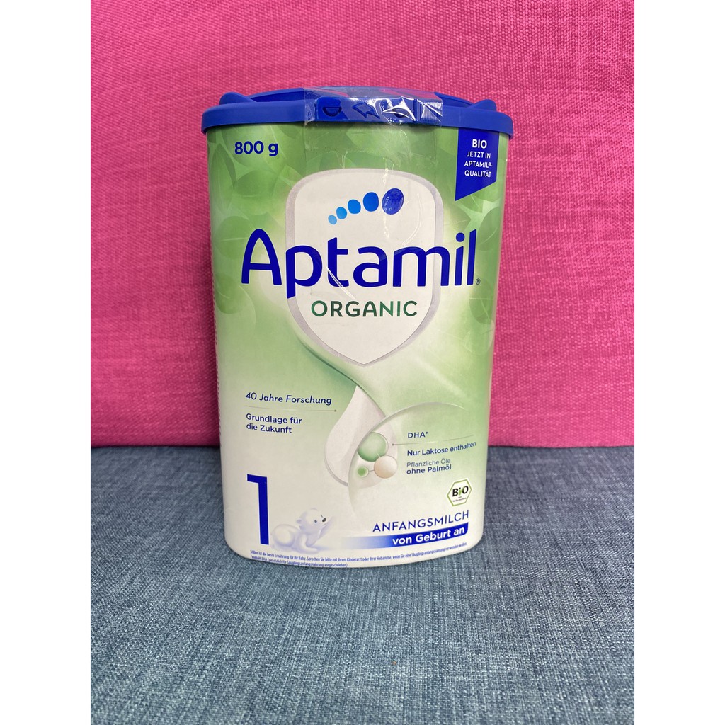 [Sữa Organic] Sữa Aptamil Hữu Cơ Đức Đủ số 800g Đủ Số 1 2 Nội Địa Đức Hàng Bay Aircargo
