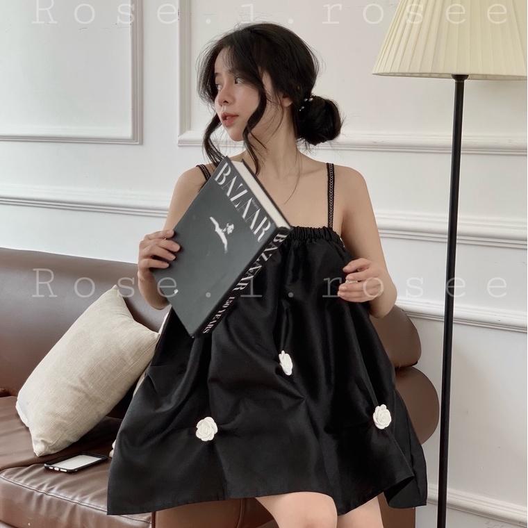 Rose Dress Đầm đính hoa sang trọng nhẹ nhàng